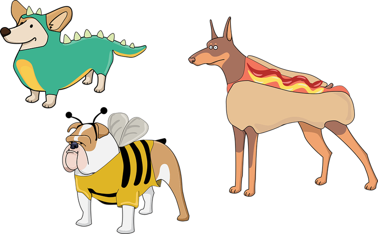Dogs in costume, dog-2832245_960_720.png