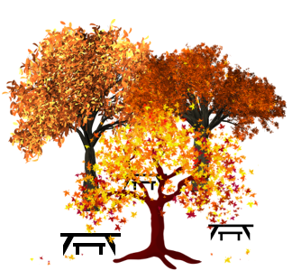 Fall Trees and tables, Liz's creation using pixabay graphics.png