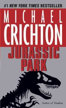 cover of jurassic park by michael crichton