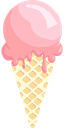 pink ice cream cone from pixabay.png