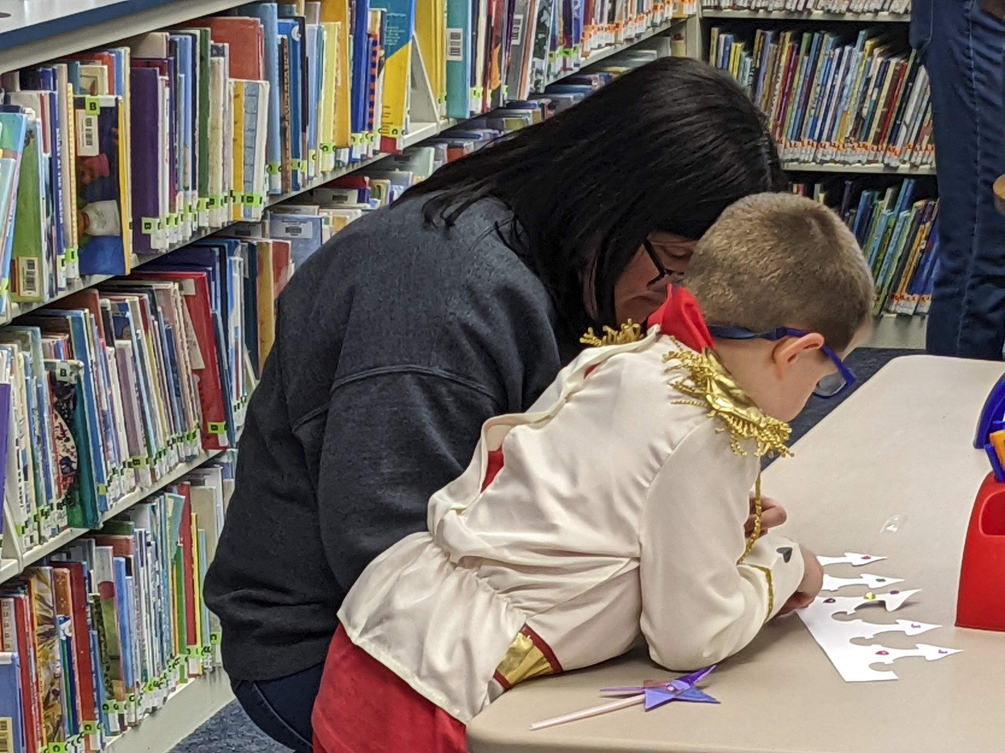 Prince Charming crafting with mom.jpg