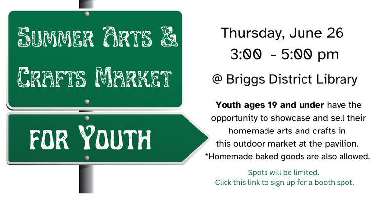 Summer Arts & Crafts Market for Youth, 2025.png