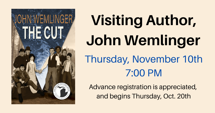 Visiting Author, John Wemlinger.png